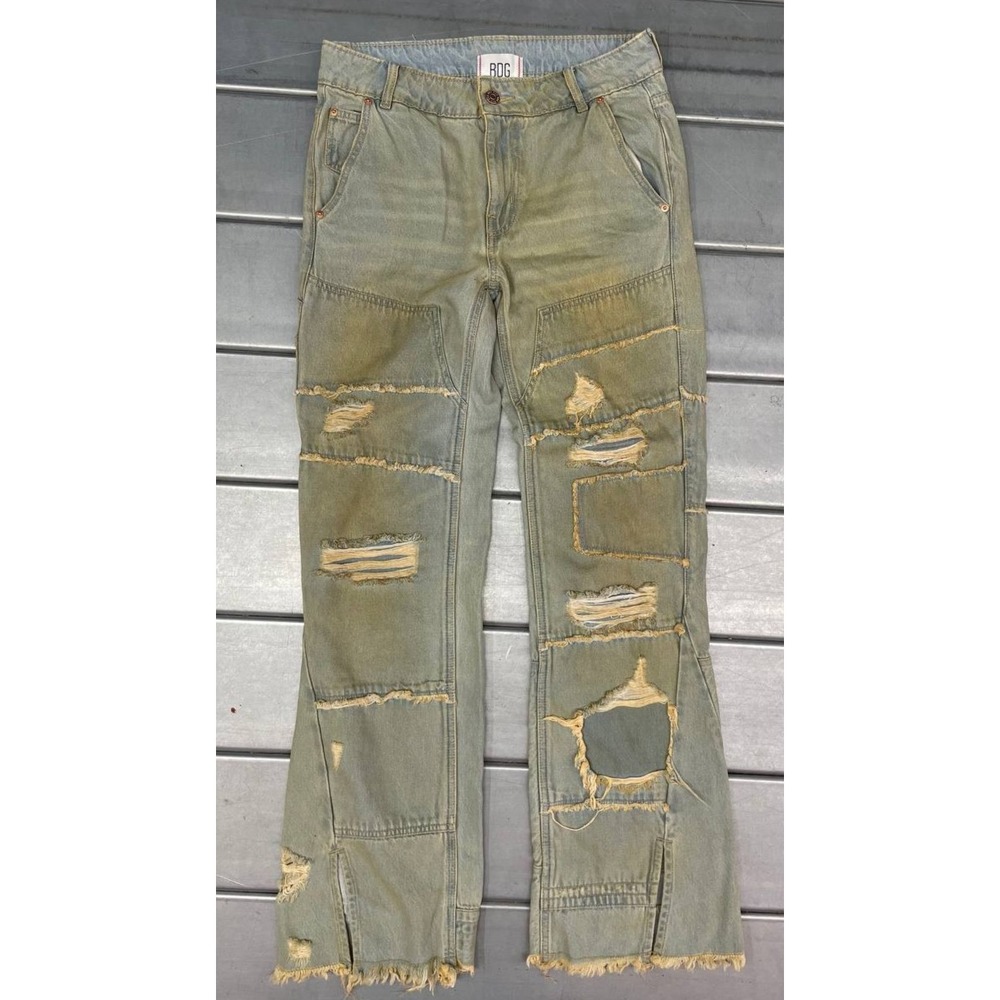 BDG Urban Outfitters Destroyed Bootcut‎ Jeans Womens 27 (Actual 29) Distress